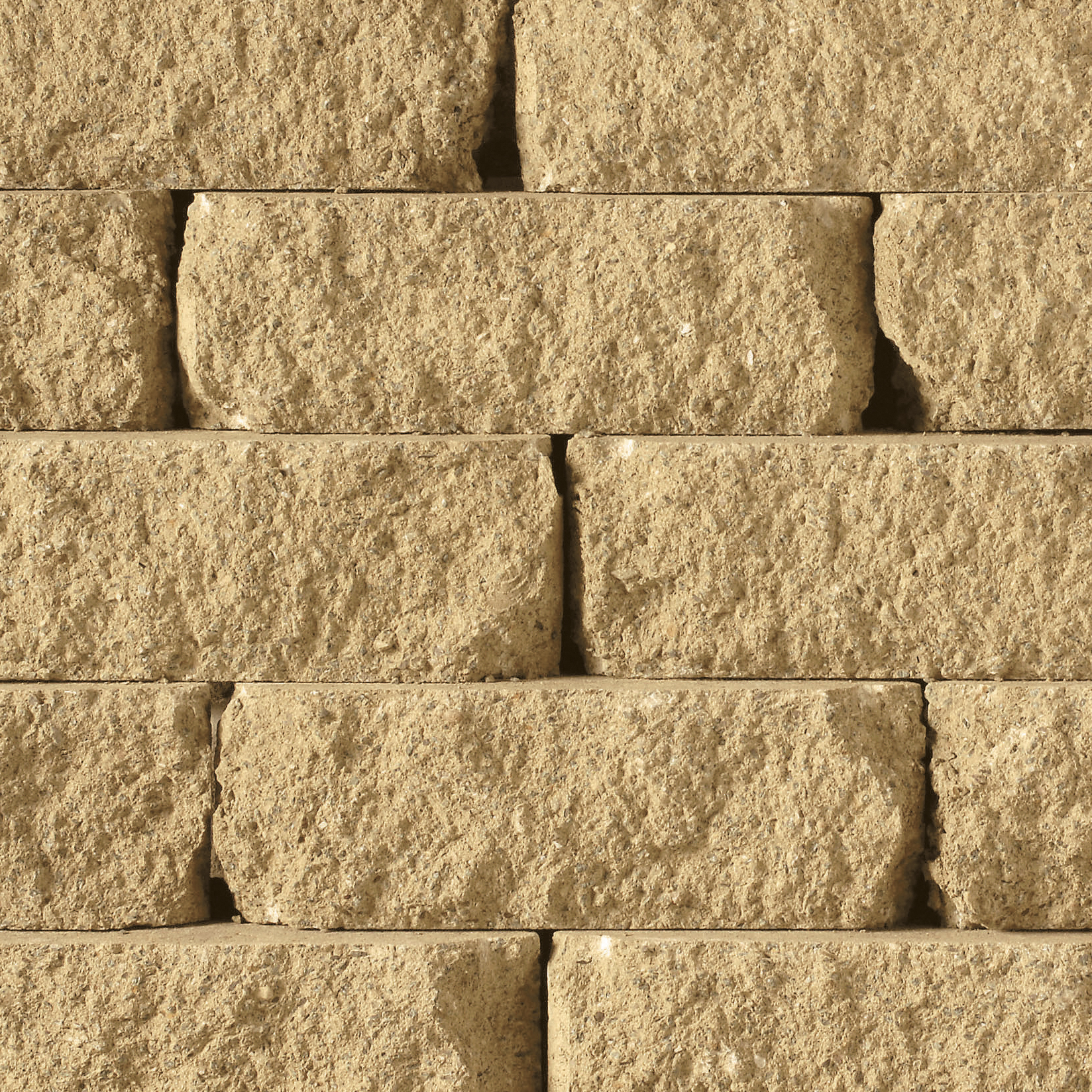 Buff Spanish Split & Tumbled Walling